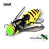 Kingdom Wasp Crawl Bait 4.2g 40mm 6.6g 48mm Inseto Flutuante Iscas Artificiais Biônicas Topwater Iscas Artificiais Duras Para Pesca de Robalo Carpa Lúcioperca