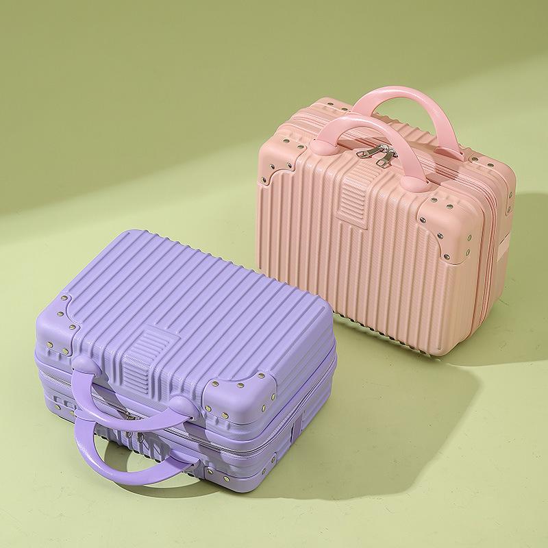 14-Inch Custom Mini Handbag: Makeup Case & Travel Lock Bag