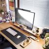 Wooden Monitor Stand Modern Elevated Desktop Storage Pad Multifunctional Luxury Side Table Bedroom Computer Tables Furniture