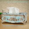 European style el desktop living room dining room home decoration tissue box acrylic waterproof toilet dustproof tissue holde