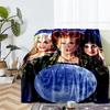 Hocus Pocus Theme Printed Blanket - Perfect for Couch, Bed, Travel & Outdoor Use | Machine Washable, Cozy & Durable.