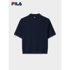 FILA Women's 2026 Summer Knitted Short Sleeve Top