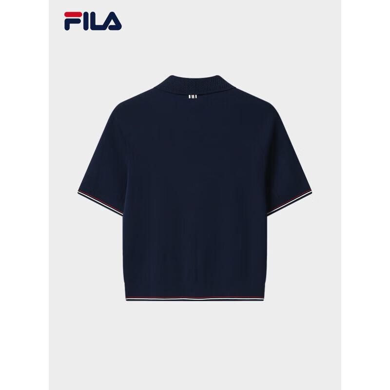 FILA Women's 2026 Summer Knitted Short Sleeve Top