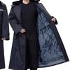 Qi Suo Night Shift Dark Blue Overcoat
