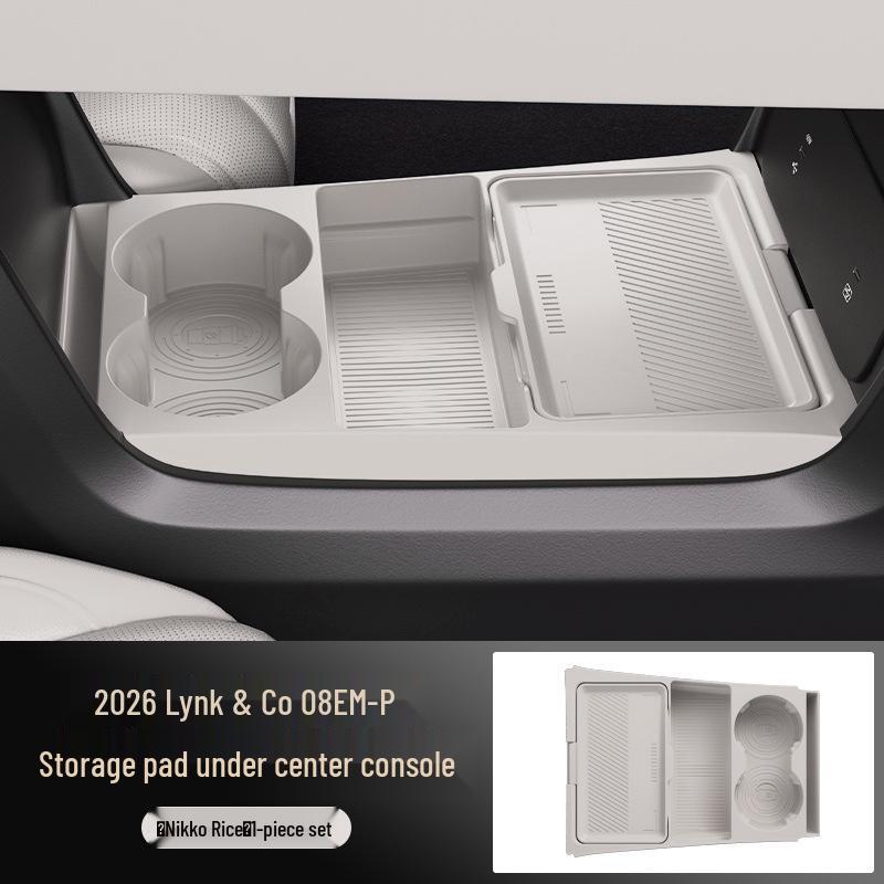 Lynk & Co 08 EMP untere Aufbewahrungsbox für 26 Modelle - Zubehör für die Mittelkonsole des Fahrzeuginnenraums