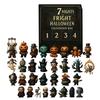 Halloween Advent Calendar 2025 Horror Action  Figurines Halloween Countdown Calendar Halloween Countdown Box for Kids and Adults Gifts
