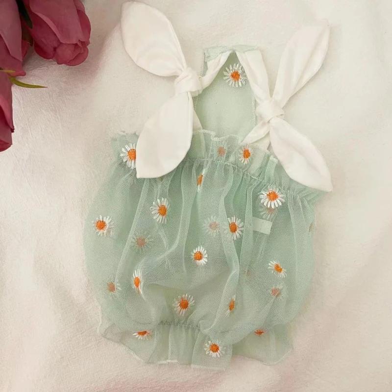 

Платье для кошки собаки летняя одежда для питомца щенок чихуахуа йоркширский померанский шпиц пудель шнауцер мопс корги французский бульдог одежда юбка XXS зелёный