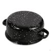 3 Pack Enamel Stockpot with Lid for Versatile Cooking