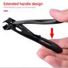 Toe Nail Clippers Nipper Wide Large Jaw Opening for Thick Nail Stainless Steel Pedicure Manicure Kit Toenail Nipper Cutter
