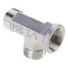 652F Toilet Diverter Adapter for Sprayer Shower Fitting Copper Three-way Water Pipe