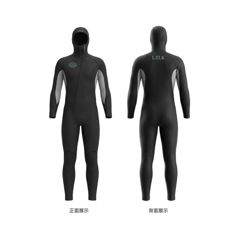 3mm Full Body Wetsuit Men Women Thermal Neoprene Diving Surfing Snorkeling Winter Swimming Long Sleeve