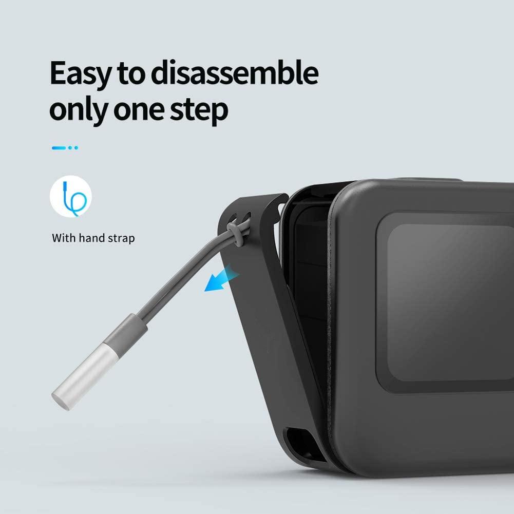 Für Gopro Hero 11 10 9 Silikon Schutzset Glas Bildschirm Gehärtete Folie Go Pro Hero 9 10 11 Action Kamera Zubehör