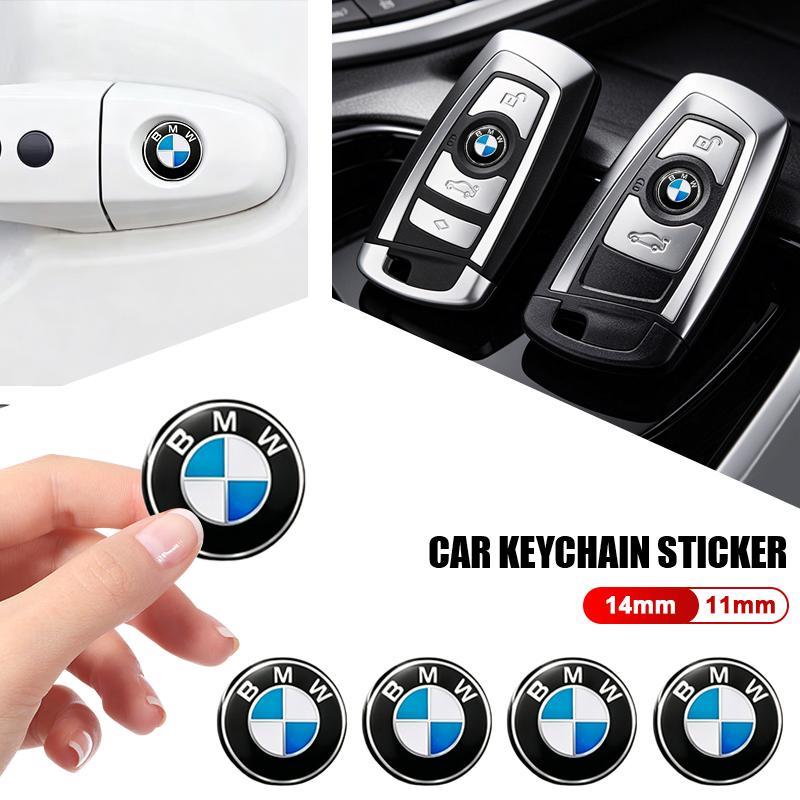 For BMW M E34 E36 E60 E90 E46 E39 E70 F10 F30 X5 X6 M3 M5 M6 E71 F01 Car Key Shell Sticker Key Remote Fob Decal Decoration