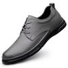 Scarpe da Uomo di Marca di Alta Gamma in Vera Pelle Suole Spesse Trendy Interviste Scarpe Eleganti da Uomo con Lacci Semplici Scarpe da Guida da Uomo