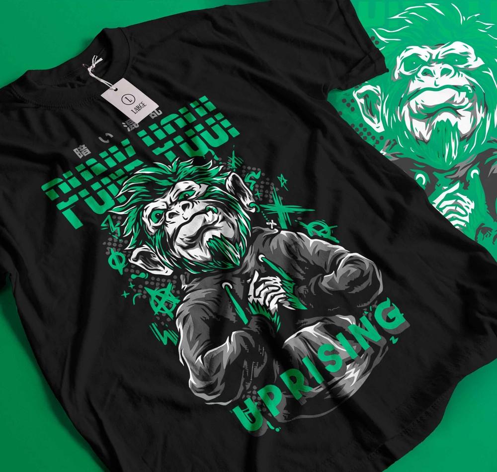 

Mafia Monkey Gangster Fantasy Monster punk you Classic Everyday Graphic 445 2XL