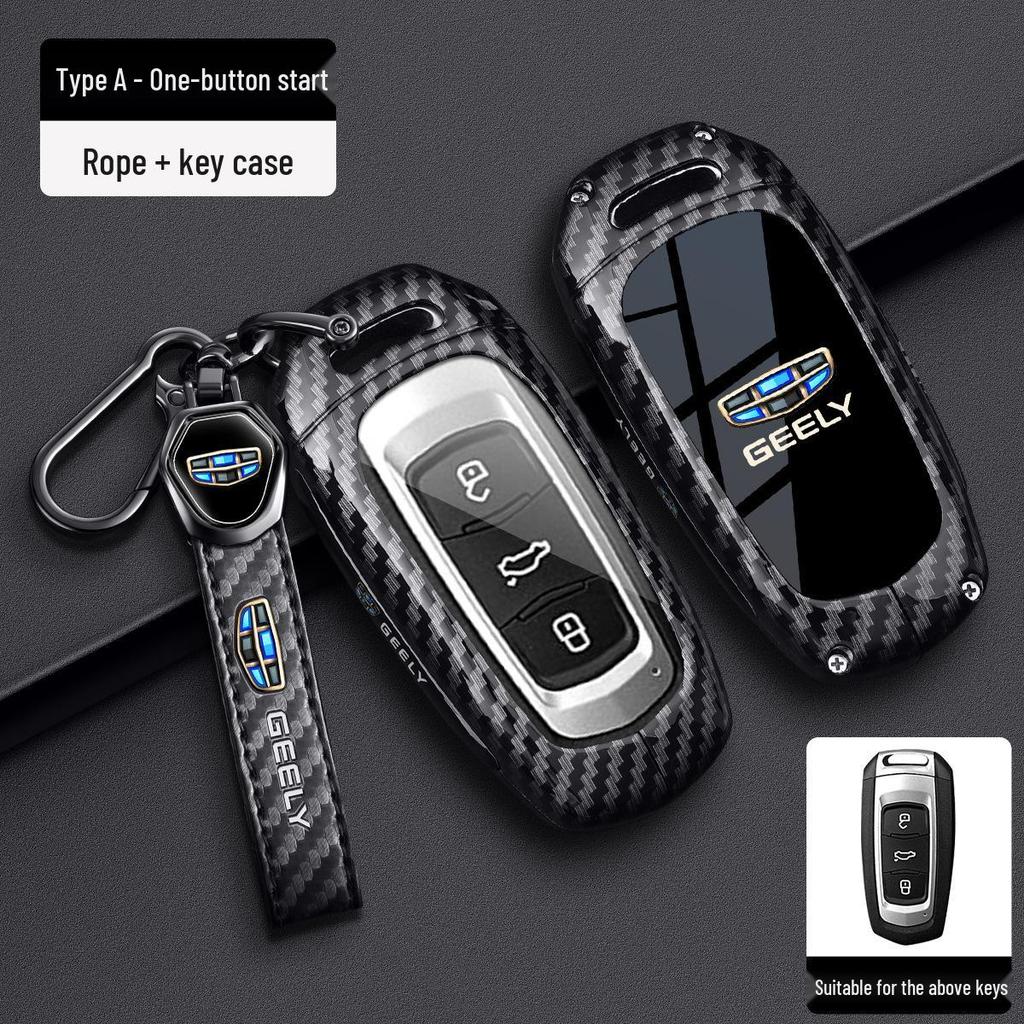 Geely Binyue Boyue Emgrand GL Binrui Borui Xingrui Xingyue Carbon Fiber Key Case
