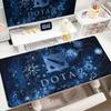 Dota2 Großes Computer-Mauspad Gaming-Mauspad Gummi Rutschfeste Basis Tischmatte XXL Verriegelte Kante Tastatur Mäusepad Büro Zubehör