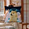 Abstract Shiba Inu Print Cushion Cover Car Throw Pillow Case For Sofa Car Christmas Gift 40X40Cm 45X45Cm