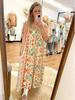 2024 Summer Retro Print Loose Sleeveless Women's Jumpsuit