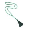 Solid Color Tassel Muslim Prayer Beads: Unisex Crystal Bracelet, Small Gift