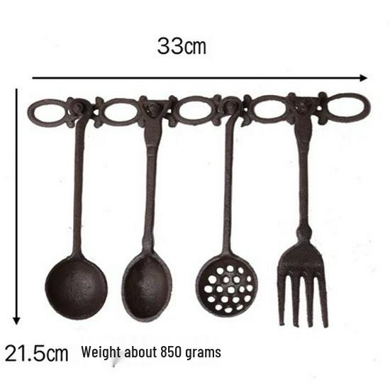 Set Decorazione da Parete in Ghisa Vintage - Tema Caffè Giardino (4 pezzi)