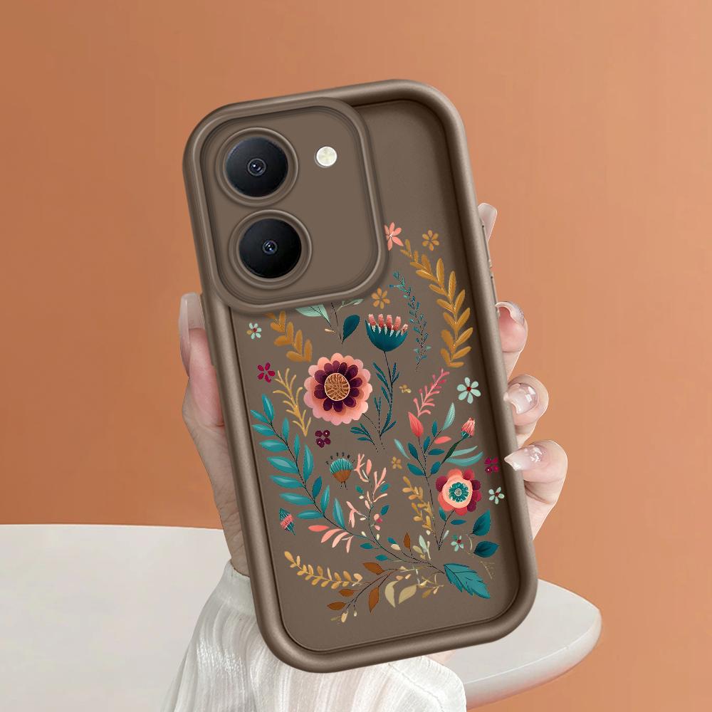 Coque de protection antichoc en silicone souple avec motif de dessin animé pour iPhone Infinix Tecno Vivo