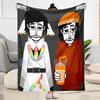 Incredibox Blanket Ultra-Soft Suitable for Bed Bedding Chair All-Season Use Playful Design Unique Gift for Family and Friends Camping