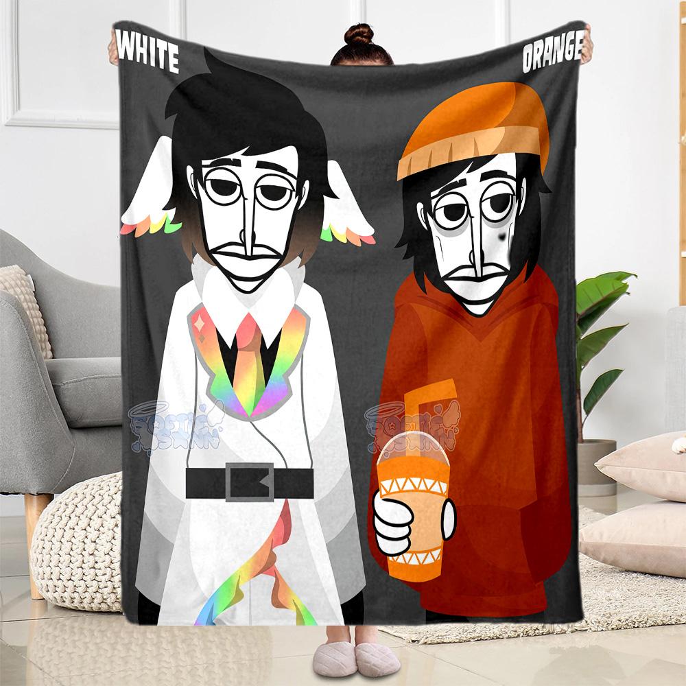 Incredibox Blanket Ultra-Soft Suitable for Bed Bedding Chair All-Season Use Playful Design Unique Gift for Family and Friends Camping