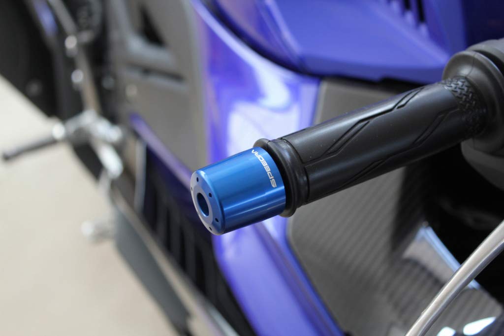 Speedra SSK Aluminum Bar End Type B Color: Matte Red YAMAHA XMAX