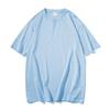 T-shirt estive a tinta unita in puro cotone da donna Harajuku oversize a maniche corte Y2k top unisex streetwear coreano casual basic t-shirt femminile buona qualità
