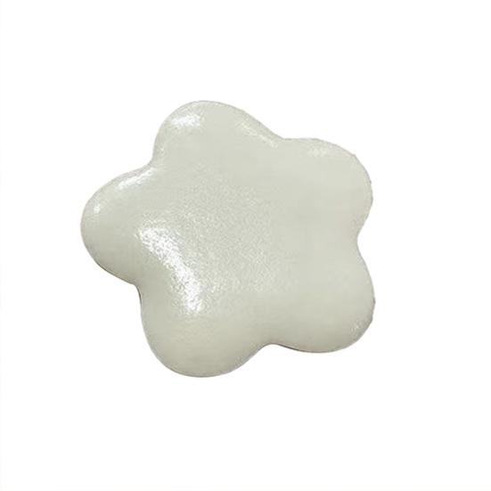 

Slow-Rising Toy Plum Blossom Cookie Squeeze Toy Soft PU Fidget for Stress Relief Wet Sticky Texture Portable Decompression Gadget for Kids Adults белый
