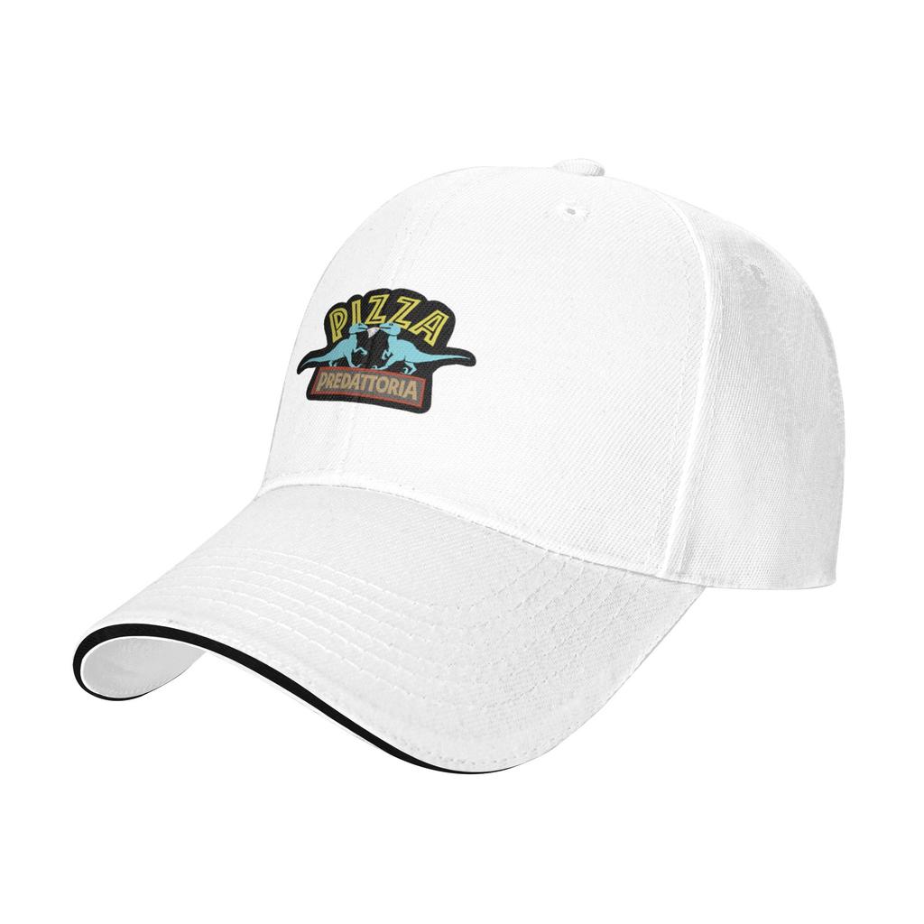 Fashion Pizza Predattoria Sign  Curved Brim Baseball Cap Denim CurvedBrim Hat Unisexs Summer Cap
