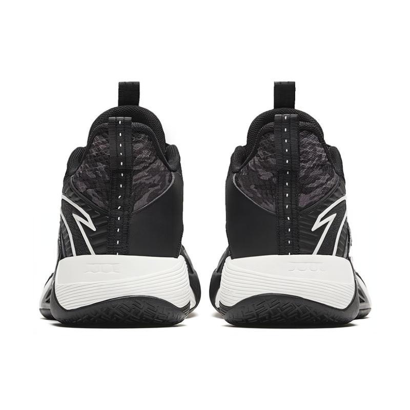 Anta 3 Abrasion Resistant Mid top Basketball Shoes Men's Black Gray Sneakers 112341604-6