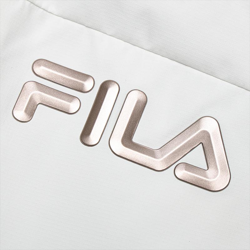 Fila Warm Versatile Hooded Long Sleeve Down Jacket Women Outerwear White-Jade A11W446907F-WT