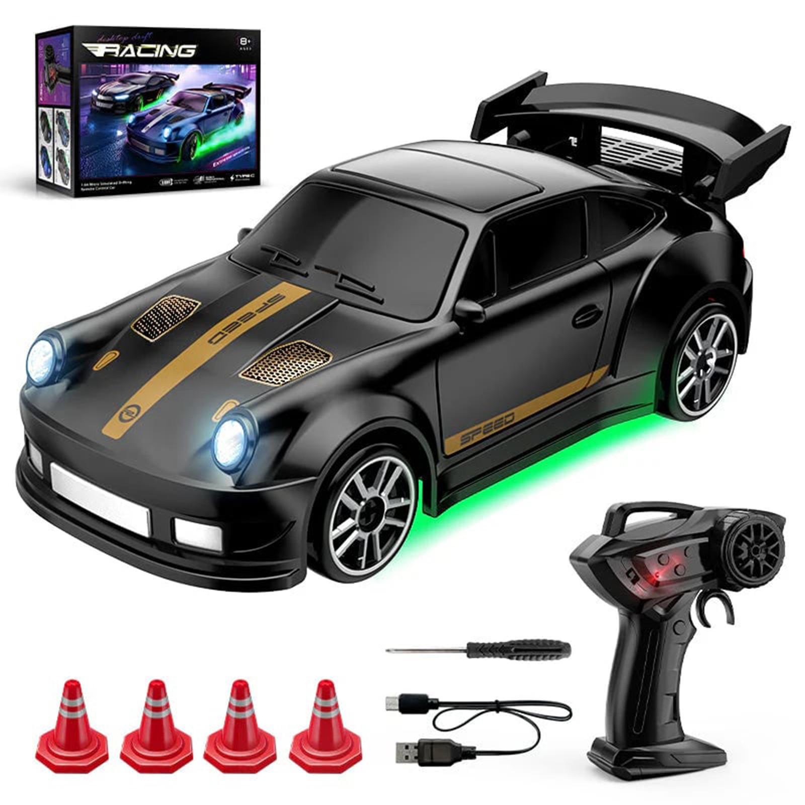 1:64 Small Drift Car 4 Full Proportional Desktop Remote Control Drift Racing Racing Toy