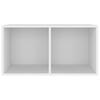 Schallplattenaufbewahrungsbox, Buchaufbewahrungsbox, Sofabeistelltisch, Aufbewahrungsbox, 71x34x36 cm