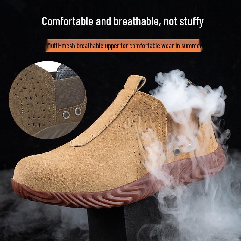 Bozong Yukun Men s Steel Toe Safety Work Shoes