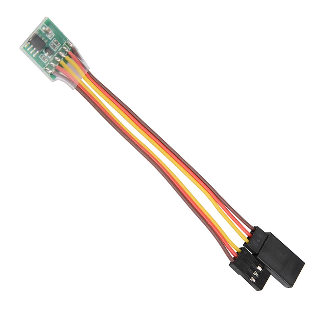5.0 6.0V Operating Voltage Servo Signal Reverser for Remote Control Model Aircraft