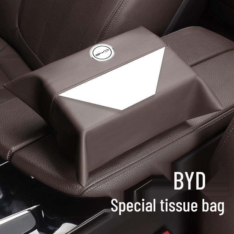 BYD Car Tissue Box for Song Plus/Qin Plus DMi/Han EV/Tang DM Interior
