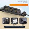 Cross-Border Car Charger: 127W Multi-Function USB3.0 & PD Interface Cigarette Lighter Adapter