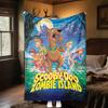 Scoobydoo Love Plush Blanket Soft Comfortable All Seasons Suitable Sofa Office Nap Travel Festive Gift