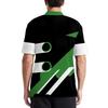 2026 Summer Men's Polo Shirt - 3D Printed Design Breathable Lightweight Stylish and Comfortable Versatile