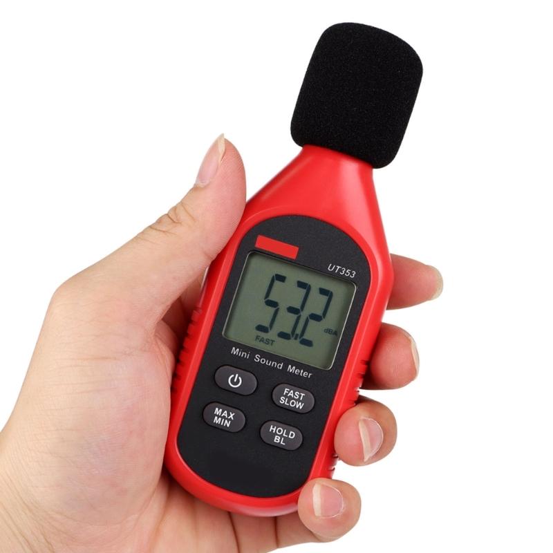 Portable Noise Level Tester Decibel Meter for Household Use for Monitoring Sound Level and Reducing Noise Pollution