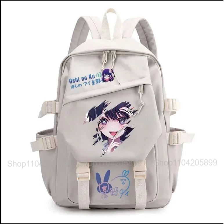 OSHI NO KO Rugzak Het Kind Dat Ik Aanbeval Anime Mochila Student Schooltas Meisjes Cadeau Schattig Dagelijks Reizen Rucksack 16 inches