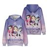 20 Kolorów KPop Łowcy Demonów Anime Bluzy Męskie i Damskie Hip-hop Sportowy Pulower Bluza