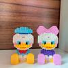 Cute Particle Building Blocks Toys Mickey Minnie Mickey Mouse Building Blocks Assembly Toys Birthday Gifts Halloween Christmas