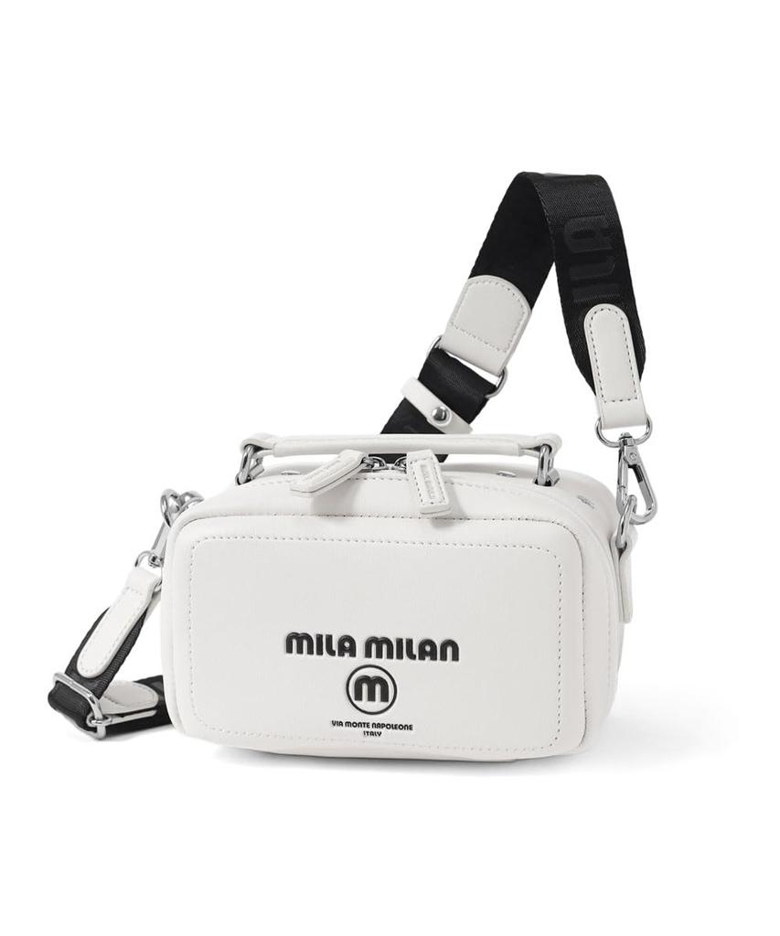 Miramilan Shoulder White Men's Bag,