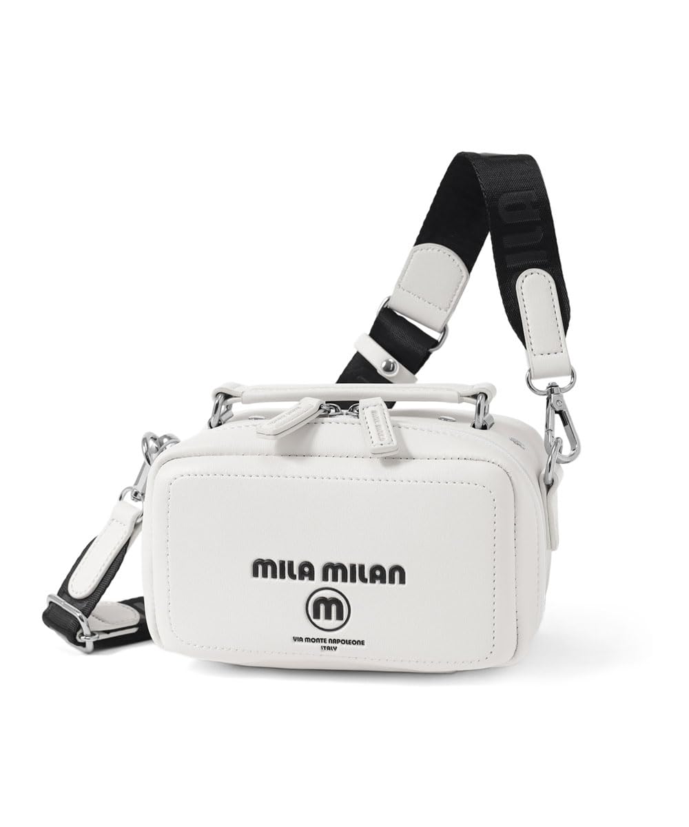 

Сумка мужская через плечо Miramilan белая, белый