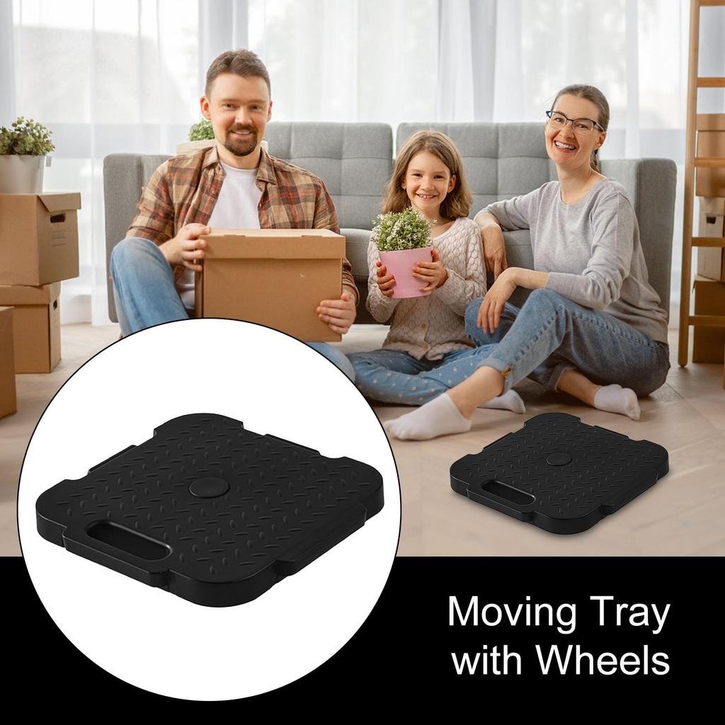 Carrinho de Mover Móveis Plano de Carga Pesada com 4 Rodas Carrinho de Móveis Silencioso e Suave Mobilidade Carrinho de Piso Para Eletrodomésticos Plantas
