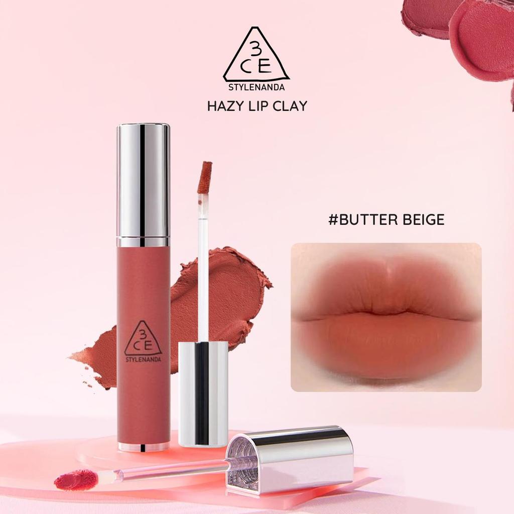 3CE HAZY LIP,Velvet Blur Lip 4g/0.141oz (10 Farboptionen)